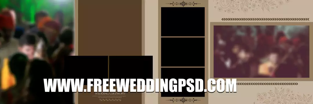 free download psd wedding album templates or background